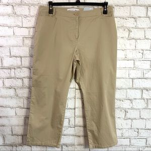 Jaclyn Smith Tan Pants Spencer Fit Chino